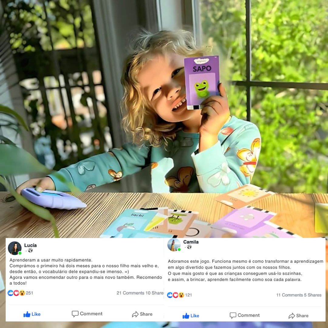 KinderSpeech – Cartas para apoiar o desenvolvimento da fala